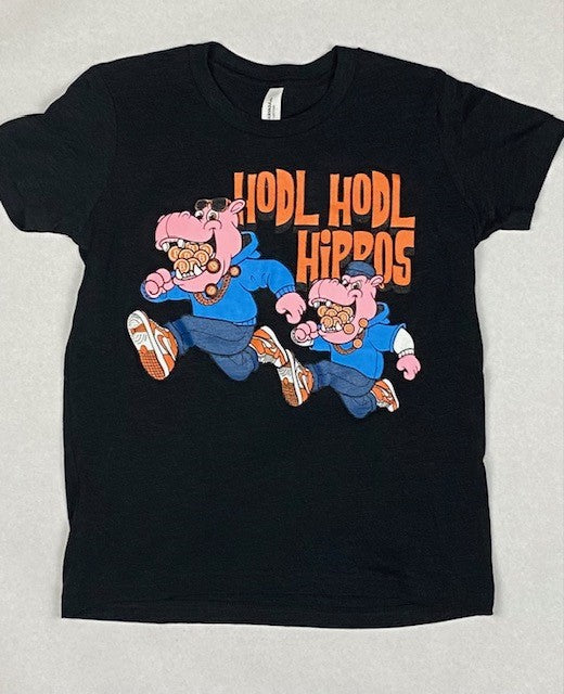 HODL HODL Hippos t shirt